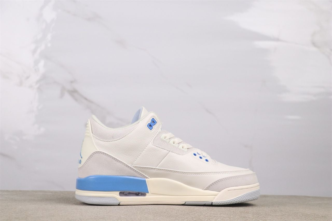 Jordan Retro 3 Summit White/Hydrogen Blue/Photon Dust