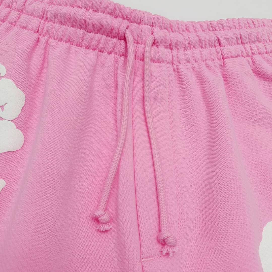 Denim Tears The Cotton Wreath Sweatpants Pink