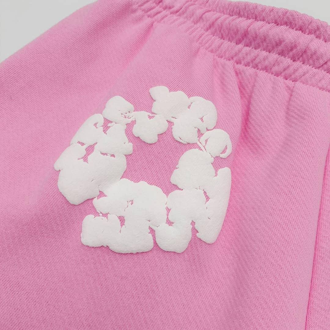 Denim Tears The Cotton Wreath Sweatpants Pink