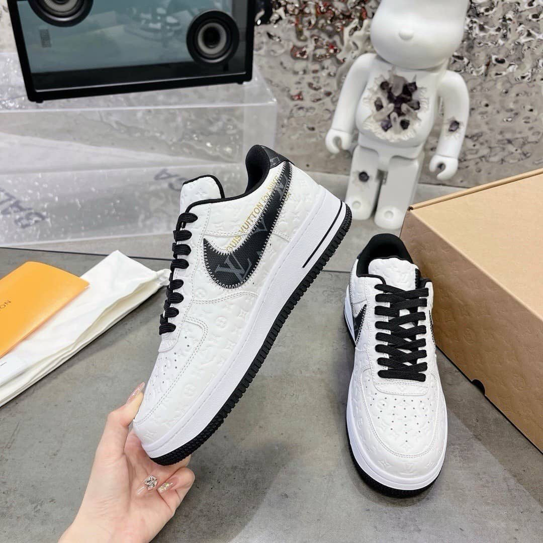 Nike x Louis Vuitton Air Force One White Black