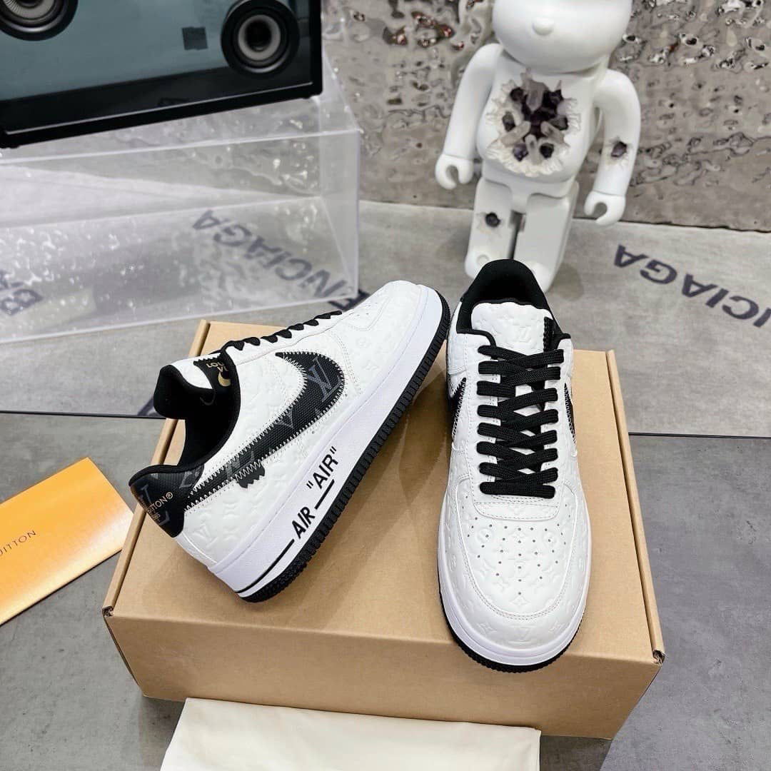 Nike x Louis Vuitton Air Force One White Black