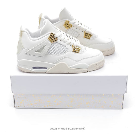 Air Jordan 4 Retro Metallic Gold