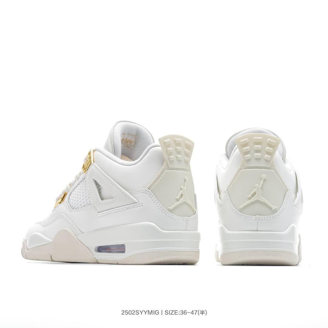 Air Jordan 4 Retro Metallic Gold