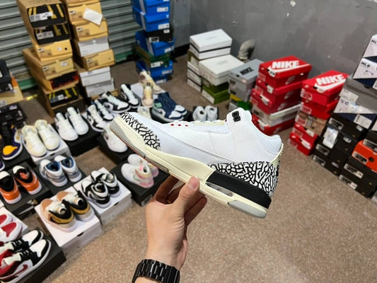 Jordan 3 Retro
White Cement Reimagined