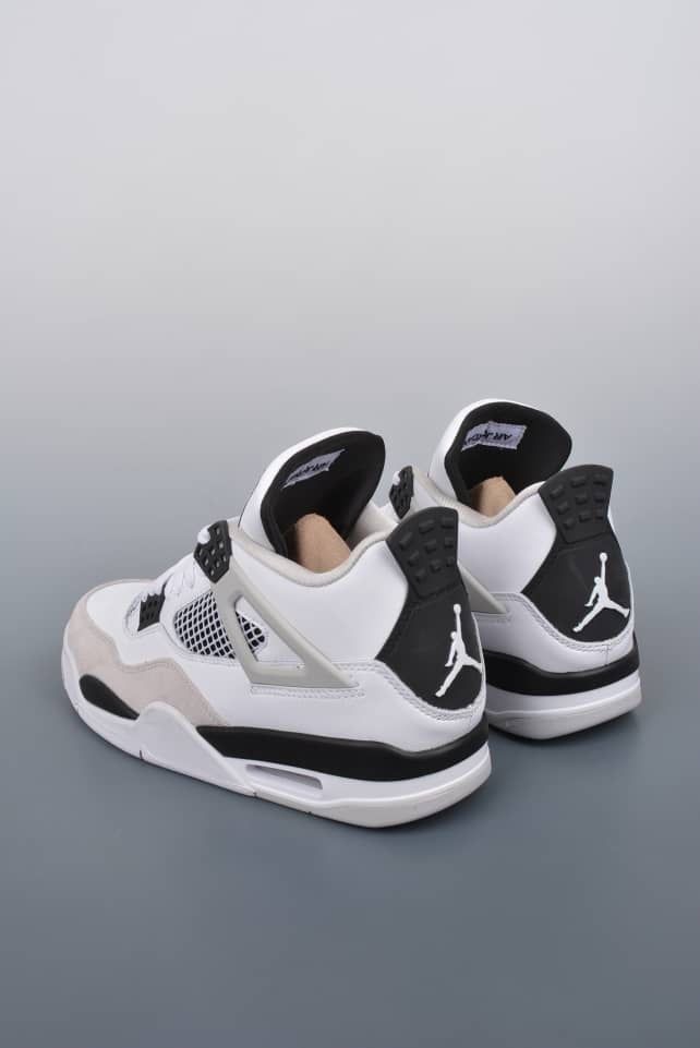 Nike Air Jordan Retro 4 Military Black White