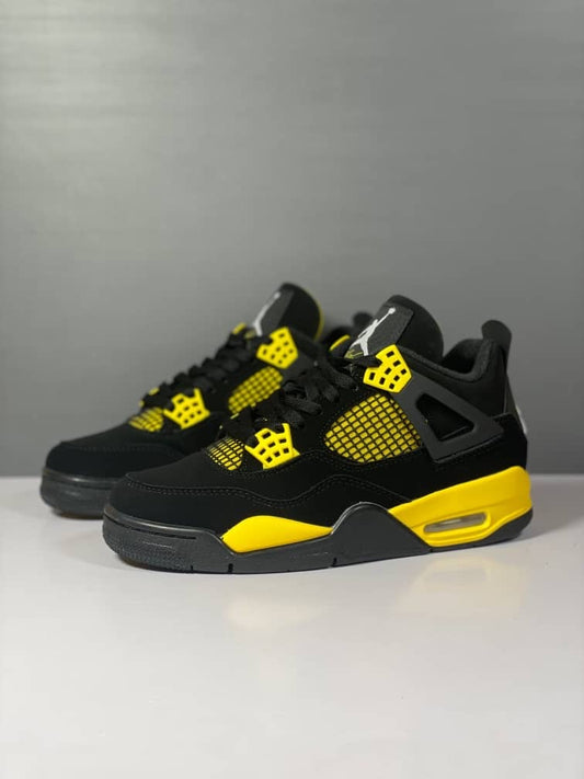 Nike Air Jordan Retro 4 Thunder Black Yellow