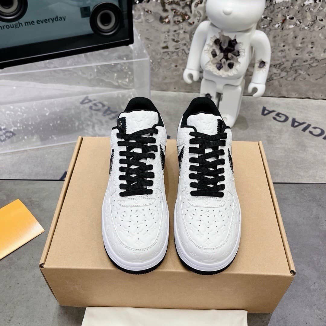 Nike x Louis Vuitton Air Force One White Black