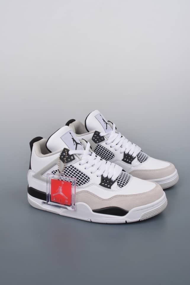 Nike Air Jordan Retro 4 Military Black White